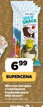 Netto Kanapka mleczna Milk Snack oferta