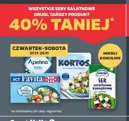 Netto Ser sałatkowo-kanapkowy półtłusty Miletto oferta