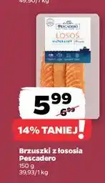 Netto Łosoś brzuszki wędzone na gorąco Pescadero oferta