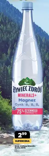 Netto Woda lekko gazowana Żywiec Zdrój Minerals+ oferta