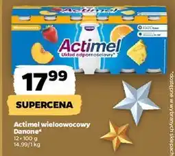 Netto Jogurt wieloowocowy Danone Actimel oferta