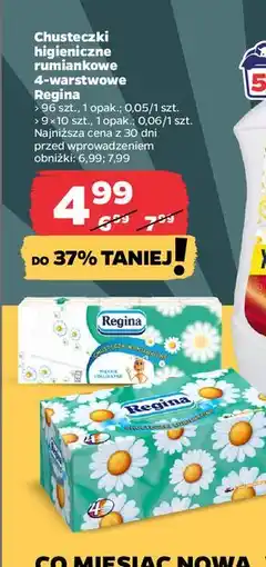 Netto Chusteczki higieniczne rumiankowe Regina oferta