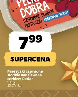 Netto Papryczki czerwone słodkie nadziewane serkiem Perła oferta