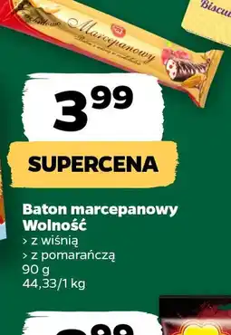 Netto Baton marcepanowy Wolność oferta