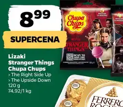 Netto Lizaki Stranger Things Chupa Chups oferta