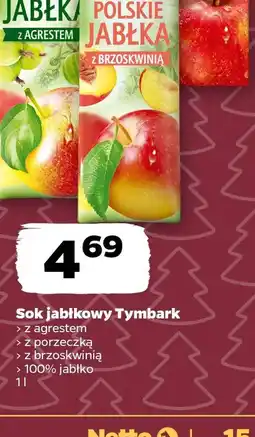 Netto Sok jabłkowy Tymbark oferta