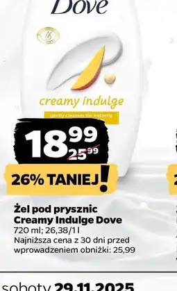 Netto Zel pod prysznic Creamy Indulge Dove oferta
