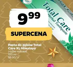 Netto Pasta do zębów Total Care XL Himalaya oferta