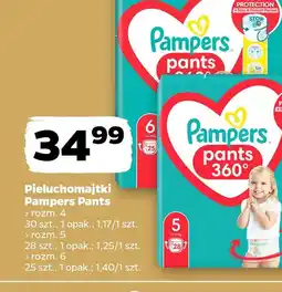 Netto Pieluchomajtki Pampers Pants oferta
