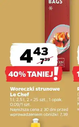 Netto Woreczki strunowe Le Chef oferta