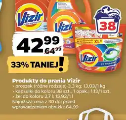 Netto Produkty do prania Vizir oferta