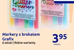 Action Markery z brokatem Grafix oferta