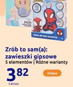 Action Zrób to sam(a): zawieszki gipsowe oferta