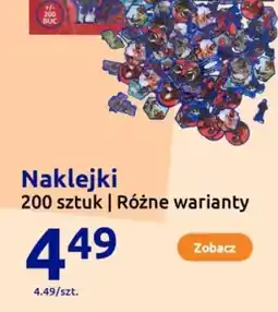 Action Naklejki oferta