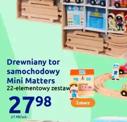 Action Drewniany tor samochodowy Mini Matters oferta