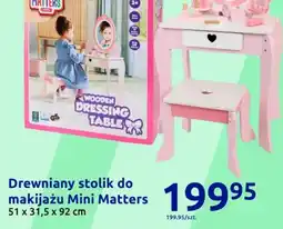 Action Drewniany stolik do makijażu Mini Matters oferta