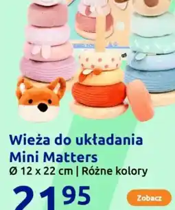 Action Wieża do układania Mini Matters oferta