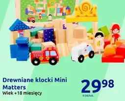 Action Drewniane klocki Mini Matters oferta