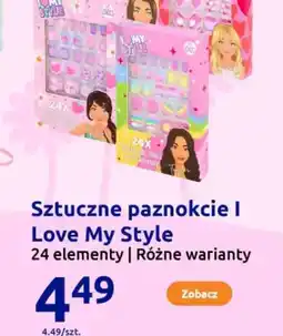 Action Sztuczne paznokcie I Love My Style oferta