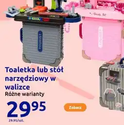 Action Toaletka lub stół narzędziowy w walizce oferta
