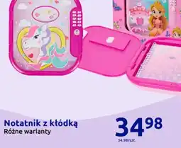 Action Notatnik z kłódką oferta