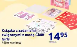 Action Książka z zadaniami związanymi z modą Glam Girls oferta