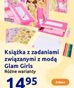 Action Książka z zadaniami związanymi z modą Glam Girls oferta