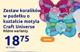 Action Zestaw koralików w pudełku o kształcie motyla Craft Universe oferta