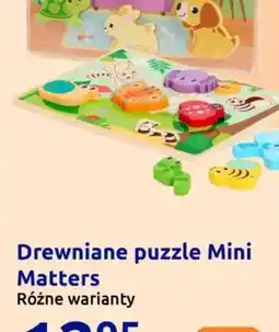 Action Drewniane puzzle Mini Matters oferta