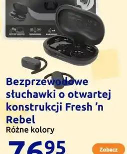 Action Bezprzewodowe słuchawki o otwartej konstrukcji Fresh 'n Rebel oferta