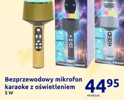 Action Bezprzewodowy mikrofon karaoke oferta