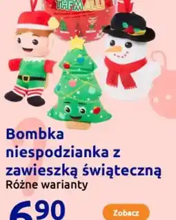Action Bombka niespodzianka z zawieszką świąteczną oferta