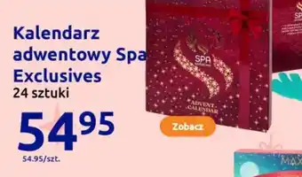 Action Kalendarz adwentowy Spa Exclusives oferta