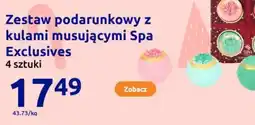 Action Zestaw podarunkowy z kulami musującymi Spa Exclusives oferta