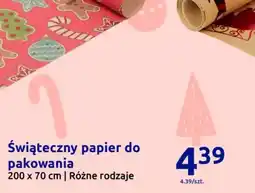 Action Swiąteczny papier do pakowania oferta