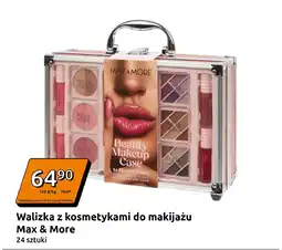 Action Walizka z kosmetykami do makijażu Max & More oferta