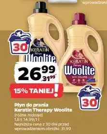 Netto Płyn do prania dark Woolite Keratin oferta