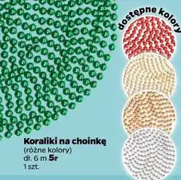 Netto Koraliki na choinkę oferta