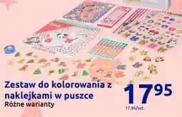 Action Zestaw do kolorowania z naklejkami w puszce oferta