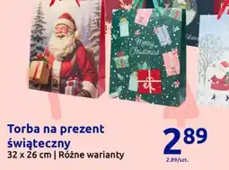 Action Torba na prezent świąteczny oferta