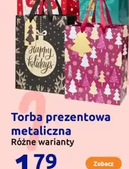 Action Torba prezentowa metaliczna oferta