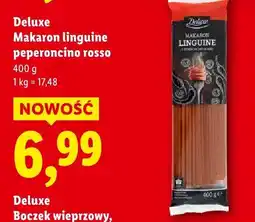 Lidl Makaron linguine peperoncino rosso Deluxe oferta