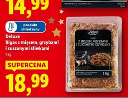 Lidl Bigos z mięsem, grzybami i suszonymi śliwkami Deluxe oferta