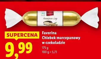 Lidl Chlebek marcepanowy w czekoladzie Favorina oferta