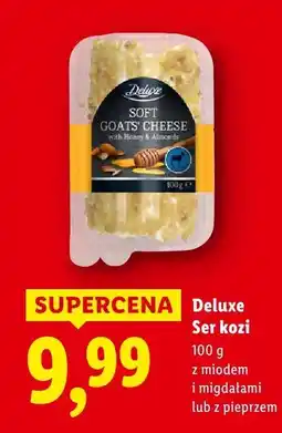 Lidl Ser kozi z miodem i migdałami Deluxe oferta