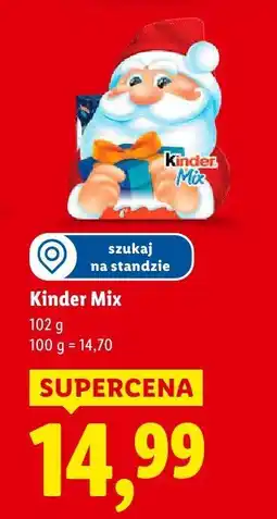 Lidl Czekolada Kinder Mix oferta