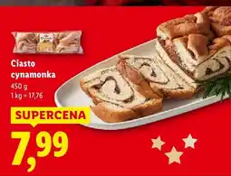 Lidl Ciasto cynamonka Lidl oferta