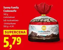 Lidl Czokowafle czekoladowe Sunny Family oferta