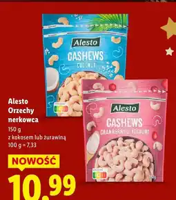 Lidl Orzechy nerkowca z kokosem Alesto oferta