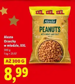 Lidl Orzechy w miodzie XXL Alesto oferta